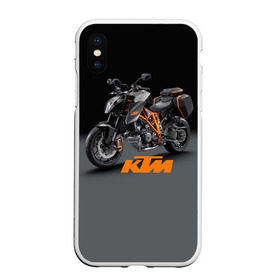 Чехол для iPhone XS Max матовый с принтом KTM 4 , Силикон | Область печати: задняя сторона чехла, без боковых панелей | ktm | moto | катээм | ктм | мото | мотоцикл | мотоциклы