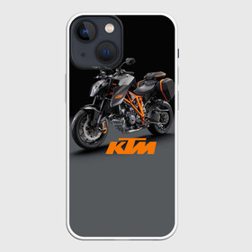 Чехол для iPhone 13 mini с принтом KTM 4 ,  |  | ktm | moto | катээм | ктм | мото | мотоцикл | мотоциклы