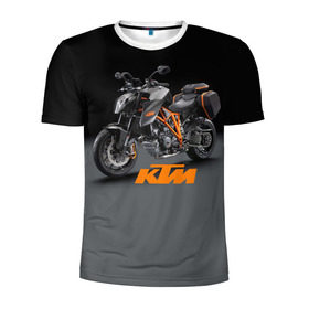 Мужская футболка 3D спортивная с принтом KTM 4 , 100% полиэстер с улучшенными характеристиками | приталенный силуэт, круглая горловина, широкие плечи, сужается к линии бедра | Тематика изображения на принте: ktm | moto | катээм | ктм | мото | мотоцикл | мотоциклы