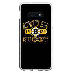 Чехол для Samsung S10E с принтом Boston Bruins , Силикон | Область печати: задняя сторона чехла, без боковых панелей | Тематика изображения на принте: boston bruins | nxl | stanley cup | хоккей