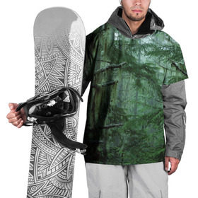 Накидка на куртку 3D с принтом Дремучий лес , 100% полиэстер |  | Тематика изображения на принте: camouflage | dense | fog | forest | spruce | tree | дремучий | ёлка | ельник | камуфляж | лес | маскировка | туман