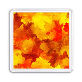 Магнит 55*55 с принтом Осень , Пластик | Размер: 65*65 мм; Размер печати: 55*55 мм | autumn | bright | color | forest | leaves | maple | paint | trees | деревья | клен | краски | лес | листья | осень | цвета | яркие