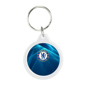 Брелок круглый с принтом Chelsea , пластик и полированная сталь | круглая форма, металлическое крепление в виде кольца | Тематика изображения на принте: chelsea | англия | премьер лига | фанат | футбол | футболист | челси