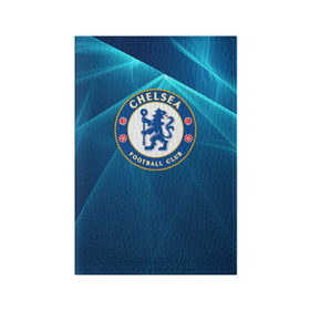 Обложка для паспорта матовая кожа с принтом Chelsea , натуральная матовая кожа | размер 19,3 х 13,7 см; прозрачные пластиковые крепления | chelsea | англия | премьер лига | фанат | футбол | футболист | челси