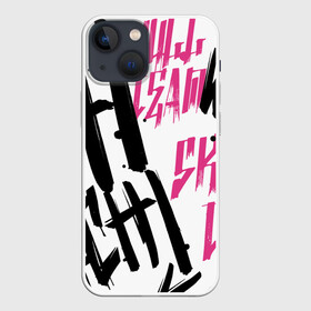 Чехол для iPhone 13 mini с принтом Kai Wachi ,  |  | dubstep | skull | team | trap