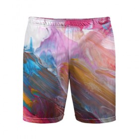 Мужские шорты 3D спортивные с принтом Абстракционизм 5 ,  |  | Тематика изображения на принте: краски | мазки | разноцветный
