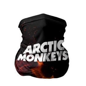 Бандана-труба 3D с принтом Arctic Monkeys fire , 100% полиэстер, ткань с особыми свойствами — Activecool | плотность 150‒180 г/м2; хорошо тянется, но сохраняет форму | Тематика изображения на принте: 