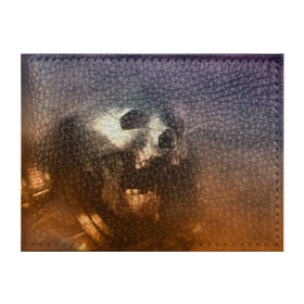 Обложка для студенческого билета с принтом Doom , натуральная кожа | Размер: 11*8 см; Печать на всей внешней стороне | Тематика изображения на принте: doom | skull | slayer | палач | скелет | череп