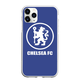 Чехол для iPhone 11 Pro Max матовый с принтом Chelsea FC , Силикон |  | chelsea | англия | премьер лига | фанат | футбол | футболист | челси