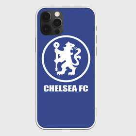 Чехол для iPhone 12 Pro Max с принтом Chelsea FC , Силикон |  | Тематика изображения на принте: chelsea | англия | премьер лига | фанат | футбол | футболист | челси