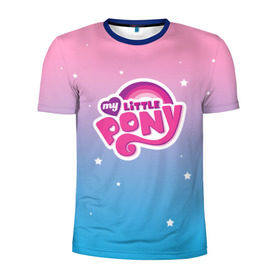 Мужская футболка 3D спортивная с принтом My Little Pony , 100% полиэстер с улучшенными характеристиками | приталенный силуэт, круглая горловина, широкие плечи, сужается к линии бедра | dash | rainbow
