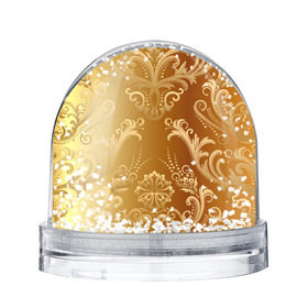Снежный шар с принтом Золотой пассаж , Пластик | Изображение внутри шара печатается на глянцевой фотобумаге с двух сторон | vppd | золото | премиум | эксклюзив