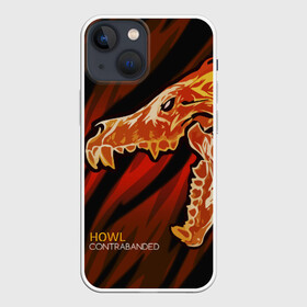 Чехол для iPhone 13 mini с принтом cs:go   Howl Style (Вой) ,  |  | Тематика изображения на принте: cs | csgo | howl | вой | го | кс