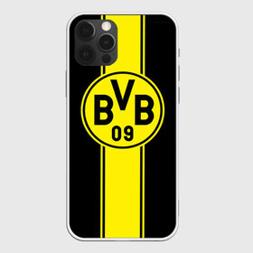 Чехол для iPhone 12 Pro Max с принтом BVB , Силикон |  | Тематика изображения на принте: borussia dortmund | боруссия дортмунд | бундеслига | германия | футбол | футболист