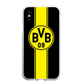 Чехол для iPhone XS Max матовый с принтом BVB , Силикон | Область печати: задняя сторона чехла, без боковых панелей | borussia dortmund | боруссия дортмунд | бундеслига | германия | футбол | футболист