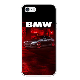 Чехол для iPhone 5/5S матовый с принтом BMW , Силикон | Область печати: задняя сторона чехла, без боковых панелей | bmw | авто | автомобиль | бмв | бумер | водитель | гараж | машина | тачка