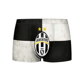 Мужские трусы 3D с принтом Juventus FC , 50% хлопок, 50% полиэстер | классическая посадка, на поясе мягкая тканевая резинка | juve | италия | клуб | фк | футбол | футбольный | ювентус