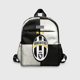 Детский рюкзак 3D с принтом Juventus FC , 100% полиэстер | лямки с регулируемой длиной, сверху петелька, чтобы рюкзак можно было повесить на вешалку. Основное отделение закрывается на молнию, как и внешний карман. Внутри дополнительный карман. По бокам два дополнительных кармашка | juve | италия | клуб | фк | футбол | футбольный | ювентус
