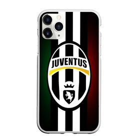 Чехол для iPhone 11 Pro матовый с принтом Juventus FC , Силикон |  | juve | италия | клуб | фк | футбол | футбольный | ювентус