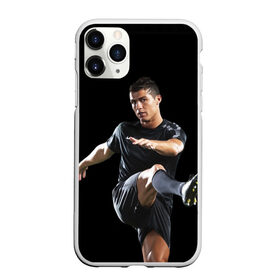 Чехол для iPhone 11 Pro матовый с принтом Роналдо , Силикон |  | real | ronaldo | реал мадрид | роналдо | футбол | футболист