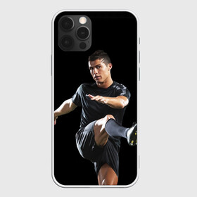 Чехол для iPhone 12 Pro с принтом Роналдо , силикон | область печати: задняя сторона чехла, без боковых панелей | Тематика изображения на принте: real | ronaldo | реал мадрид | роналдо | футбол | футболист