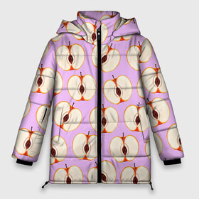 Женская зимняя куртка 3D с принтом Молодильные яблочки , верх — 100% полиэстер; подкладка — 100% полиэстер; утеплитель — 100% полиэстер | длина ниже бедра, силуэт Оверсайз. Есть воротник-стойка, отстегивающийся капюшон и ветрозащитная планка. 

Боковые карманы с листочкой на кнопках и внутренний карман на молнии | Тематика изображения на принте: life in da trash | vogue | алена двойченкова | вог | двойченкова | егор дружинин | мига | мигель | молодильные яблочки | персики | танцы | танцы на тнт | тнт | яблоки | яблочки