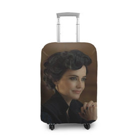 Чехол для чемодана 3D с принтом Мисс Перегрин , 86% полиэфир, 14% спандекс | двустороннее нанесение принта, прорези для ручек и колес | дом странных детей