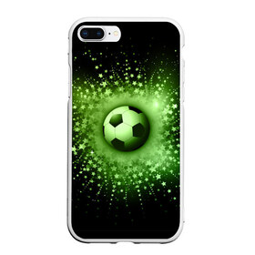 Чехол для iPhone 7Plus/8 Plus матовый с принтом Футбольный мяч 4 , Силикон | Область печати: задняя сторона чехла, без боковых панелей | игра | кубок | мяч | спорт | футбол