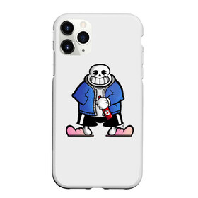 Чехол для iPhone 11 Pro матовый с принтом Undertale , Силикон |  | napstablook | sans | undertale