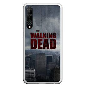 Чехол для Honor P30 с принтом The Walking Dead , Силикон | Область печати: задняя сторона чехла, без боковых панелей | the walking dead | америка | апокалипсис | глен | дерил | зомби | карл | кровь | рик | сша | ходячие мертвецы