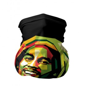 Бандана-труба 3D с принтом Bob Marley , 100% полиэстер, ткань с особыми свойствами — Activecool | плотность 150‒180 г/м2; хорошо тянется, но сохраняет форму | боб марли | регги