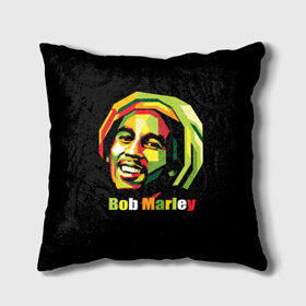 Подушка 3D с принтом Bob Marley , наволочка – 100% полиэстер, наполнитель – холлофайбер (легкий наполнитель, не вызывает аллергию). | состоит из подушки и наволочки. Наволочка на молнии, легко снимается для стирки | Тематика изображения на принте: боб марли | регги