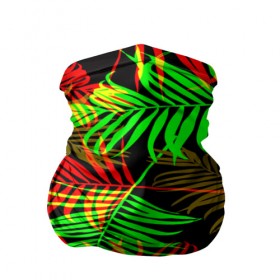 Бандана-труба 3D с принтом Гавайи , 100% полиэстер, ткань с особыми свойствами — Activecool | плотность 150‒180 г/м2; хорошо тянется, но сохраняет форму | лето | листья