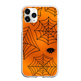 Чехол для iPhone 11 Pro матовый с принтом Halloween , Силикон |  | cat | dark | halloween | вамп | вампир | ведьма | готика | кот | кошка | магия | ночь | тыква | хэллоуин