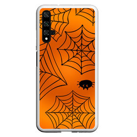 Чехол для Honor 20 с принтом Halloween , Силикон | Область печати: задняя сторона чехла, без боковых панелей | Тематика изображения на принте: cat | dark | halloween | вамп | вампир | ведьма | готика | кот | кошка | магия | ночь | тыква | хэллоуин