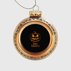 Стеклянный ёлочный шар с принтом Halloween , Стекло | Диаметр: 80 мм | Тематика изображения на принте: cat | dark | halloween | вамп | вампир | ведьма | готика | кот | кошка | магия | ночь | тыква | хэллоуин