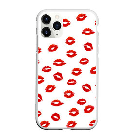 Чехол для iPhone 11 Pro Max матовый с принтом Поцелуйчики , Силикон |  | background | bride | corporate | groom | kiss | lips | wedding | губы | жених | корпоративный | любимая | любимый | любовь | невеста | поцелуй | свадьба | страсть | фон