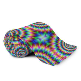 Плед 3D с принтом Grazy fractal , 100% полиэстер | закругленные углы, все края обработаны. Ткань не мнется и не растягивается | fraktal | luxury | premium | vip | премиум | фрактал | эксклюзив