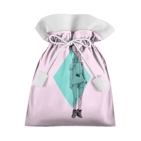 Подарочный 3D мешок с принтом Pink Rabbit , 100% полиэстер | Размер: 29*39 см | Тематика изображения на принте: hipster | rabbit | swag | кролик | хипстер