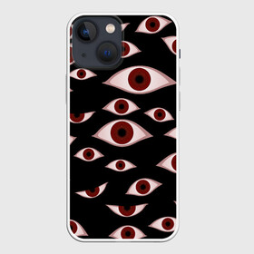 Чехол для iPhone 13 mini с принтом Глаза ,  |  | alucard | anime | helloween | hellsing | vampire | алукард | аниме | вампир | хеллоуин | хеллсинг
