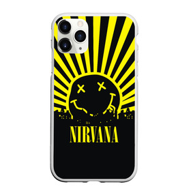 Чехол для iPhone 11 Pro матовый с принтом Nirvana , Силикон |  | Тематика изображения на принте: cobain | kurt | кобейн | курт | нирвана