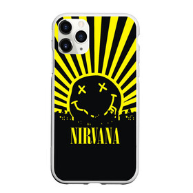 Чехол для iPhone 11 Pro Max матовый с принтом Nirvana , Силикон |  | cobain | kurt | кобейн | курт | нирвана