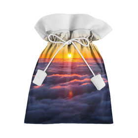 Подарочный 3D мешок с принтом Закат , 100% полиэстер | Размер: 29*39 см | небо | облака | пейзаж | солнце