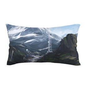 Подушка 3D антистресс с принтом Горы Алтая , наволочка — 100% полиэстер, наполнитель — вспененный полистирол | состоит из подушки и наволочки на молнии | горы | пейзаж