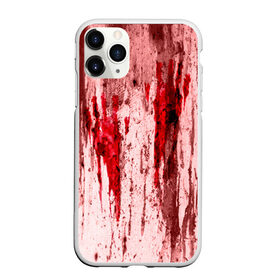 Чехол для iPhone 11 Pro матовый с принтом Отпечаток , Силикон |  | halloween | helloween | кровь | ужас | хеллоин | хеллоуин | хелуин