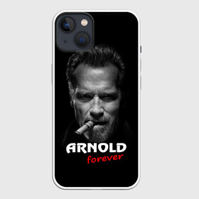 Чехол для iPhone 13 с принтом Arnold forever ,  |  | актёр | арнольд шварценеггер | боевик | звезда | киногерой | супергерой | терминатор