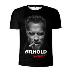 Мужская футболка 3D спортивная с принтом Arnold forever , 100% полиэстер с улучшенными характеристиками | приталенный силуэт, круглая горловина, широкие плечи, сужается к линии бедра | актёр | арнольд шварценеггер | боевик | звезда | киногерой | супергерой | терминатор