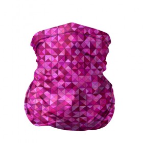 Бандана-труба 3D с принтом Квадраты и треугольники , 100% полиэстер, ткань с особыми свойствами — Activecool | плотность 150‒180 г/м2; хорошо тянется, но сохраняет форму | квадрат | мозаика | пиксель | треугольник | узор