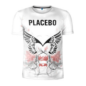 Мужская футболка 3D спортивная с принтом Placebo , 100% полиэстер с улучшенными характеристиками | приталенный силуэт, круглая горловина, широкие плечи, сужается к линии бедра | Тематика изображения на принте: lacebo |  брайан молко | альтернатива. | пласибо | плацебо | плэйсебо | плэсибо | рок