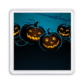 Магнит 55*55 с принтом Halloween3 , Пластик | Размер: 65*65 мм; Размер печати: 55*55 мм | Тематика изображения на принте: 